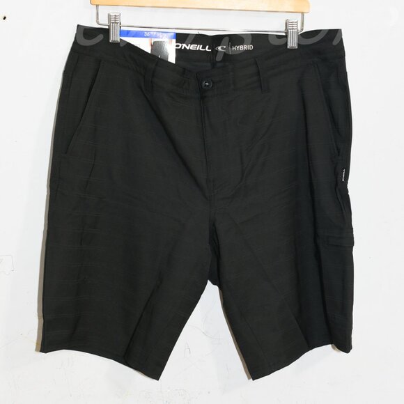 Black Nwt - Men’s Hybrid Short O’Neill - Picture 1 of 7